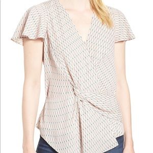 NWOT Trouvé Front Blouse